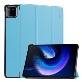 ENKAY LEATHER Zaklápěcí obal pro Xiaomi Pad 6 / Pad 6 Pro světle modrý