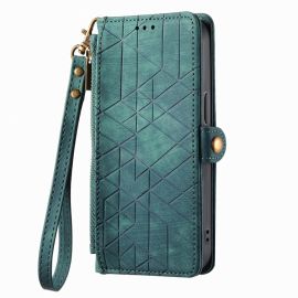 GEOM Peněženkové pouzdro pro Sony Xperia 10 IV zelené