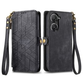 GEOM Peněženkové pouzdro pro Asus Zenfone 10 černé
