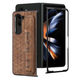 JSM RETRO Ochranný obal pro Samsung Galaxy Z Fold 5 5G hnědý