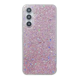 GLITTER Ochranný kryt pro Samsung Galaxy A34 5G růžový