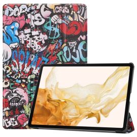 ART Zaklápěcí pouzdro pro Samsung Galaxy Tab S9+ / S10+ GRAFFITI