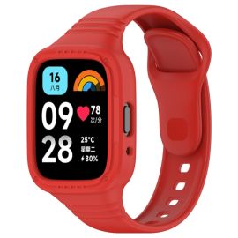 GLACIER Ochranné pouzdro s řemínkem pro Xiaomi Redmi Watch 3 Active červené