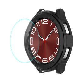 ENKAY TPU FULL BODY Kryt se sklem Samsung Galaxy Watch 6 Classic 47mm černý