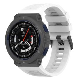 SILICONE Vyměnitelný řemínek pro Amazfit Active Edge bílý