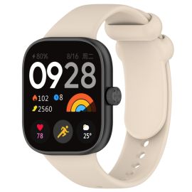 SILICONE Vyměnitelný řemínek pro Redmi Watch 4 béžový