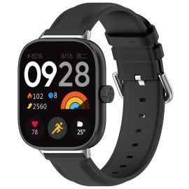 LEATHER Kožený řemínek pro Xiaomi Redmi Watch 5 černý