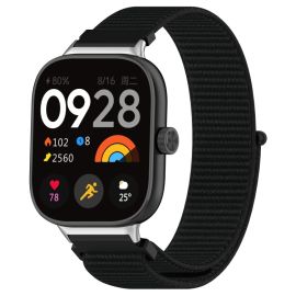 NYLON Vyměnitelný řemínek pro Xiaomi Redmi Watch 4 černý
