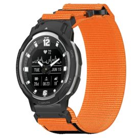 NYLON řemínek pro Garmin Instinct Crossover oranžový