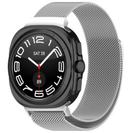 MILANESE Kovový řemínek pro Samsung Galaxy Watch Ultra / Watch Ultra 2025 stříbrný