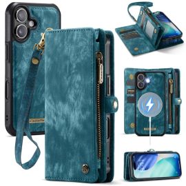 WALLET Ochranný kryt s peněženkou 2v1 pro Apple iPhone 17 modrý