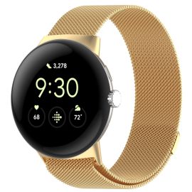 MILANESE Kovový řemínek pro Google Pixel Watch 3 41mm / Pixel Watch 4 41mm zlatý