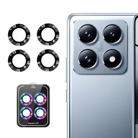 ENKAY ALU Sklo pro fotoaparát Xiaomi 14T BLACK