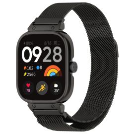 SET MILANESE Kovový obal na hodinky + řemínek Xiaomi Redmi Watch 5 černý