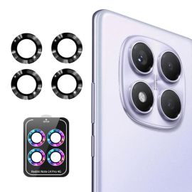 ENKAY ALU Sklo pro fotoaparát Xiaomi Redmi Note 14 Pro BLACK