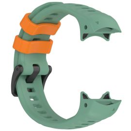 SILICONE Vyměnitelný řemínek pro Garmin Instinct E 40mm zeleno-oranžový