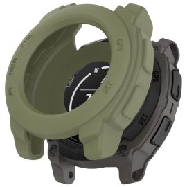 TPU HALF COVER Kryt pro Garmin Instinct E 45mm tmavě zelený