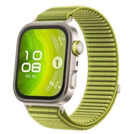 NYLON Vyměnitelný řemínek pro Huawei Watch Fit 4 / Fit 4 Pro světle zelený