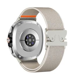 NEXUS Nylonový řemínek pro Samsung Galaxy Watch8 / Watch8 Classic STARLIGHT