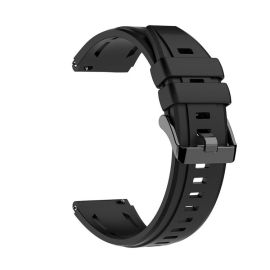 SILICONE Vyměnitelný řemínek pro Huawei Watch Ultimate 2 černý