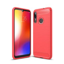 FLEXI TPU Obal Motorola Moto E6 Plus červený
