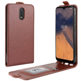 Vyklápěcí pouzdro Nokia 2.3 hnědé