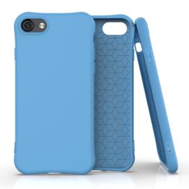 ENKAY RUBBER Gumový kryt Apple iPhone 7 / iPhone 8 / iPhone SE 2022 / 2020 modrý