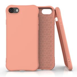 ENKAY RUBBER Gumový kryt Apple iPhone 7 / iPhone 8 / iPhone SE 2022 / 2020 oranžový