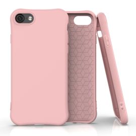 ENKAY RUBBER Gumový kryt Apple iPhone 7 / iPhone 8 / iPhone SE 2022 / 2020 růžový