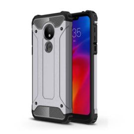 TOUGH Ochranný kryt Motorola Moto G7 Power šedý