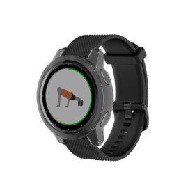 TPU Ochranný obal Garmin Vivoactive 4 / Garmin Venu 2 černý