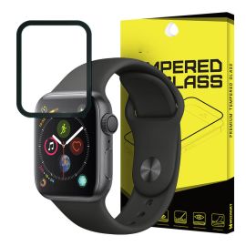 Tvrzené ochranné sklo Apple Watch 6 / SE / 5 / 4 (40mm) černé
