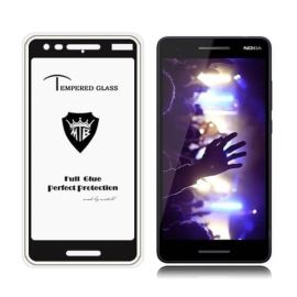 3D Tvrzené sklo Nokia 2.1 černé