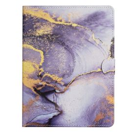 UNIVERZÁLNÍ FLIP POUZDRO Pro tablet s úhlopříčkou 10" PURPLE MARBLE