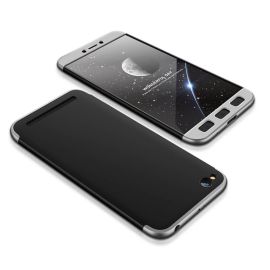 360° Ochranný obal Xiaomi Redmi Note 5A černý (stříbrný)