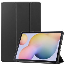 LEATHER Zaklápěcí obal Samsung Galaxy Tab S8 / Tab S7 černý