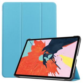 LEATHER zaklapovací obal Apple iPad Air 5 (2022) / 4 (2020) světlemodrý