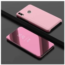 MIRROR zaklapovací kryt Xiaomi Redmi Note 7 růžový