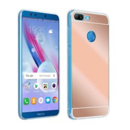 Zrcadlový silikonový kryt Honor 9 Lite růžový