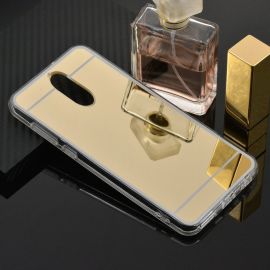 Zrcadlový silikonový obal Huawei Mate 10 Lite zlatý