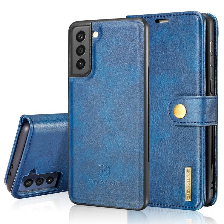 VSECHNONAMOBIL 38534
DG.MING Peněženkový obal 2v1 Samsung Galaxy S21 FE 5G modrý
