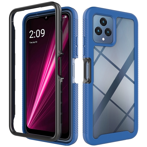 Levně DUAL Oboustranný kryt pro T Phone / T Phone 2023 tmavě modrý