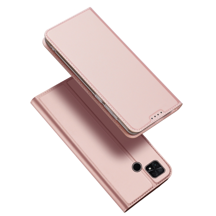 Levně DUX Peněženkový kryt Xiaomi Poco C40 růžový