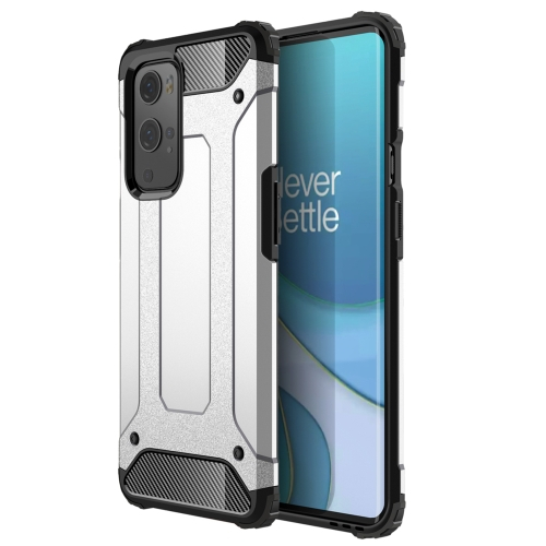 Levně TOUGH Ochranný kryt OnePlus 9 Pro stříbrný