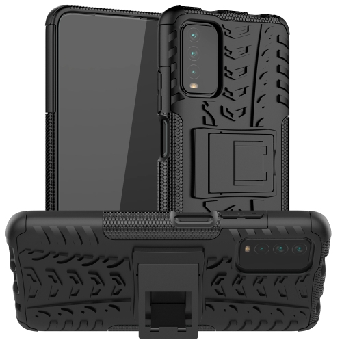 Levně STAND Extra odolný obal Xiaomi Poco M3 černý