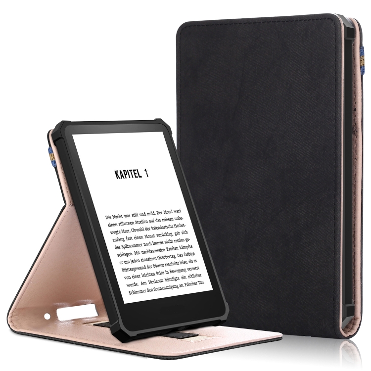 Levně MARBLECLOTH Pouzdro pro čtečku Amazon Kindle 11. generace 2022 / 2024 černé