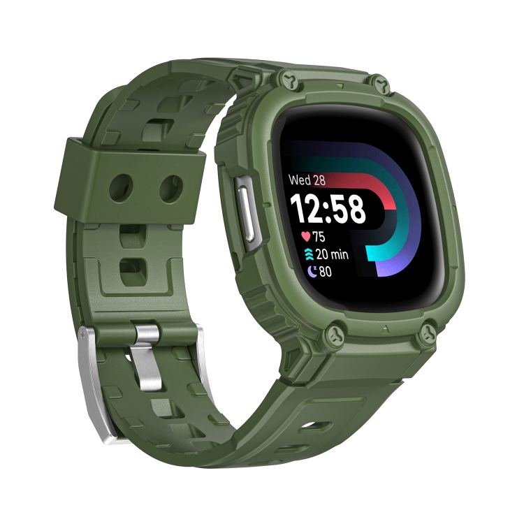 PROTEMIO 56537
GLACIER Ochranné pouzdro pro Fitbit Versa 4 / 3 / 2 / 1 zelené