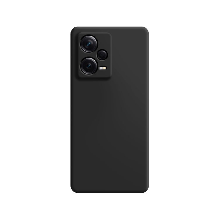 RUBBER Ochranný kryt pro Xiaomi Redmi Note 12 5G černý