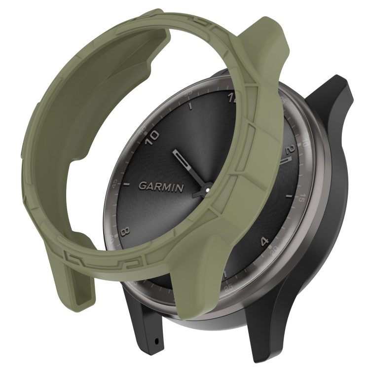 Levně TPU HALF COVER Obal pro Garmin Vivo move Trend zelený