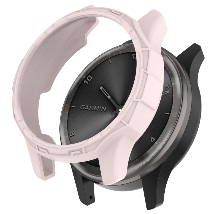 Levně TPU HALF COVER Obal pro Garmin Vivo move Trend růžový